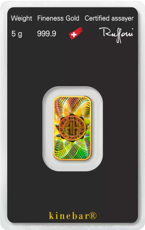 5g Gold Bar | Argor-Heraeus | Kinebar