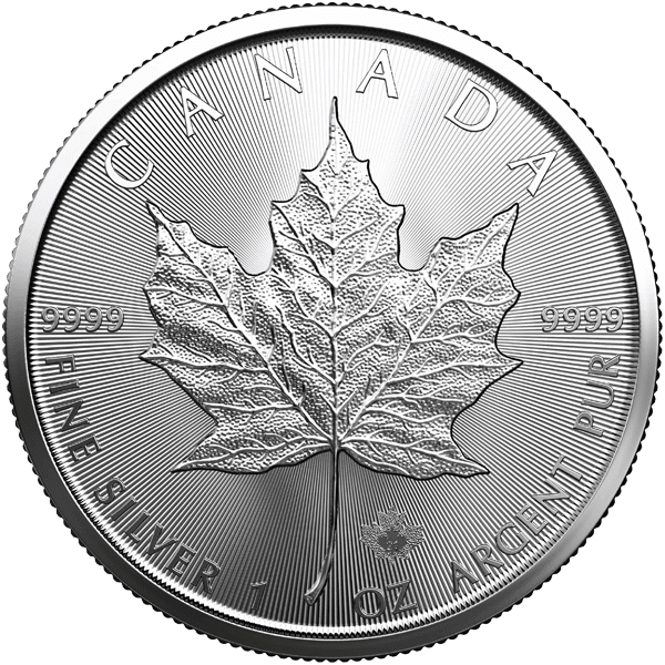 2024 1 OZ CANADIAN SILVER MAPLE LEAF
