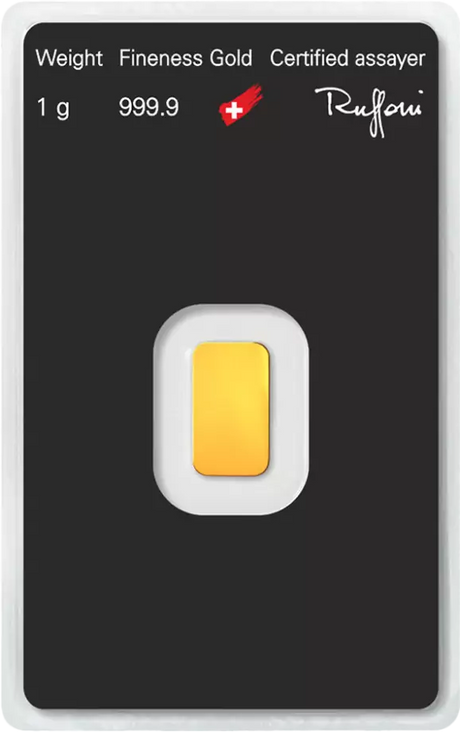 1g Gold Bar | Argor-Heraeus