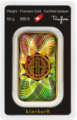 50g Gold Bar | Argor-Heraeus | Kinebar