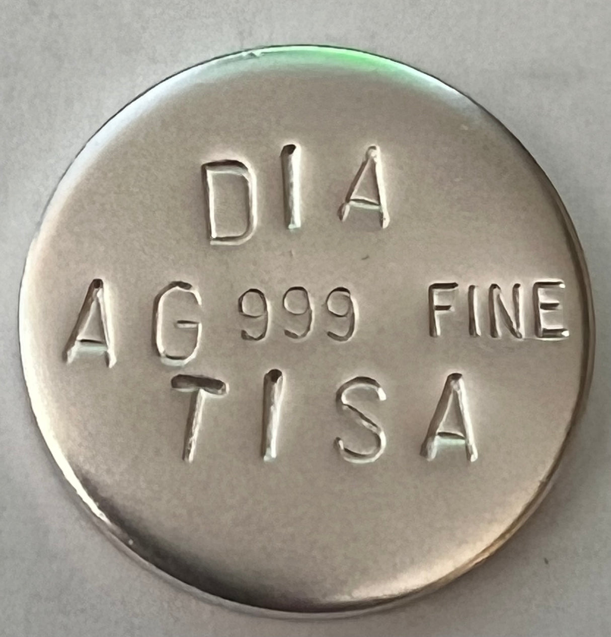 1 Fine Silver coin 1 toz