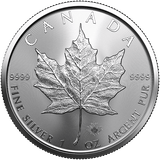 2024 1 OZ CANADIAN SILVER MAPLE LEAF